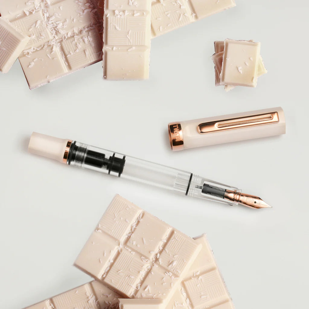 TWSBI | Fountain Pen | ECO | CREME ROSEGOLD |  Clip Material : Rose gold Plated