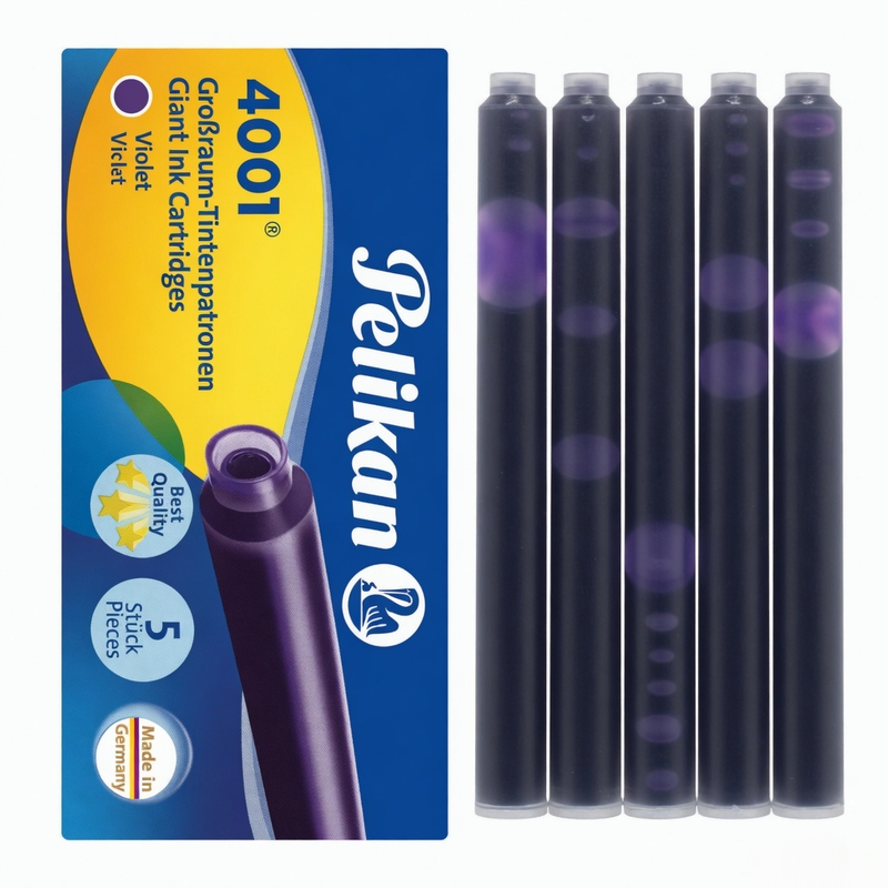 PELIKAN, Ink Cartridge - 4001 Violet.