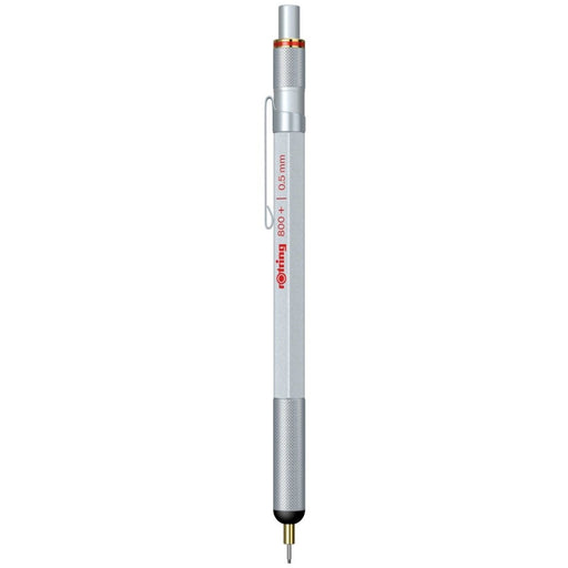 ROTRING, Mechanical Pencil - 800+ HYBRID STYLUS SILVER 