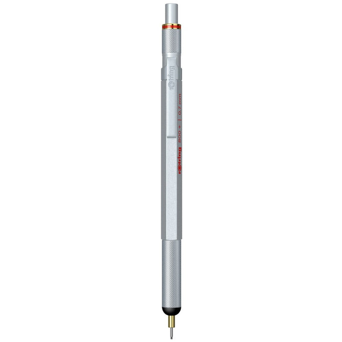 ROTRING, Mechanical Pencil - 800+ HYBRID STYLUS SILVER 4