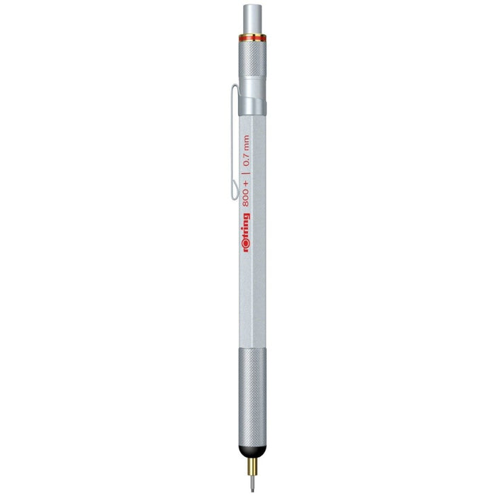 ROTRING, Mechanical Pencil - 800+ HYBRID STYLUS SILVER 3