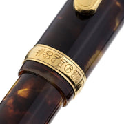 PLATINUM, Fountain Pen - #3776 CELLULOID 14K TORTOISE 14