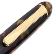 PLATINUM, Fountain Pen - #3776 CELLULOID 14K TORTOISE 11