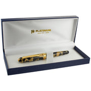 PLATINUM, Fountain Pen - #3776 CELLULOID 14K CALICO 15