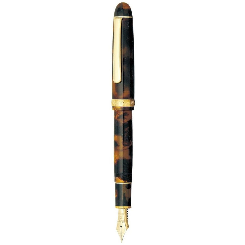 PLATINUM, Fountain Pen - #3776 CELLULOID 14K TORTOISE 5