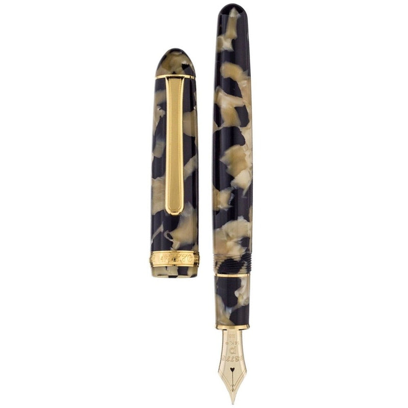 PLATINUM, Fountain Pen - #3776 CELLULOID 14K CALICO 12