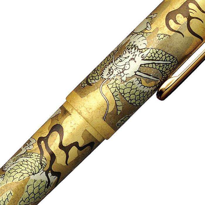 PLATINUM, Fountain Pen - #3776 CENTURY Kanazawa Gold Leaf & Ascending Dragon 12