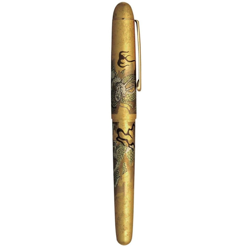 PLATINUM, Fountain Pen - #3776 CENTURY Kanazawa Gold Leaf & Ascending Dragon 5