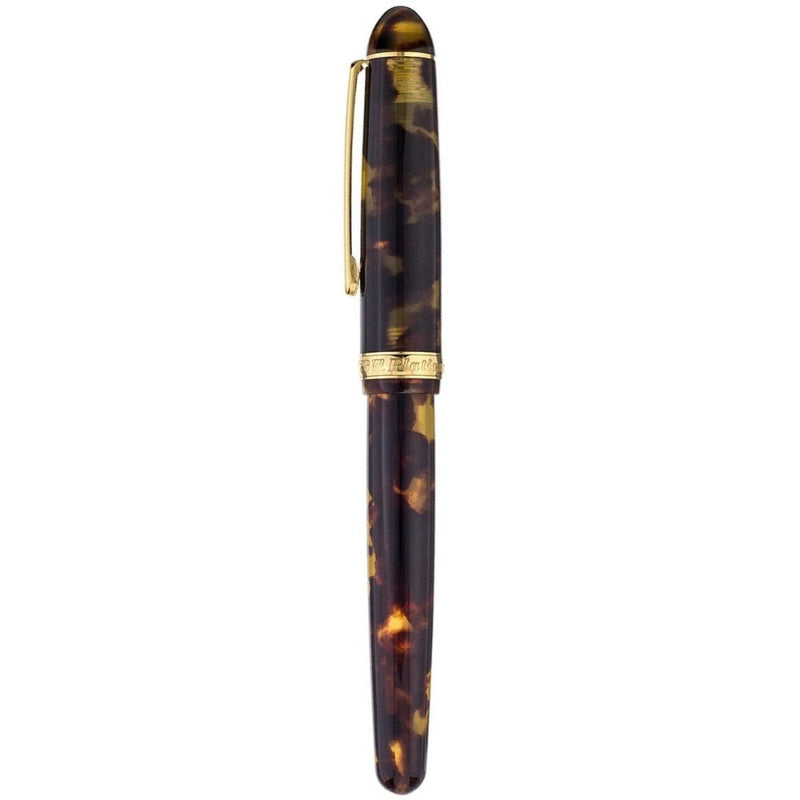 PLATINUM, Fountain Pen - #3776 CELLULOID 14K TORTOISE 4