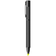 SCRIKSS, Rollerball Pen & Highlighter - DOPPIO BLACK BT 8