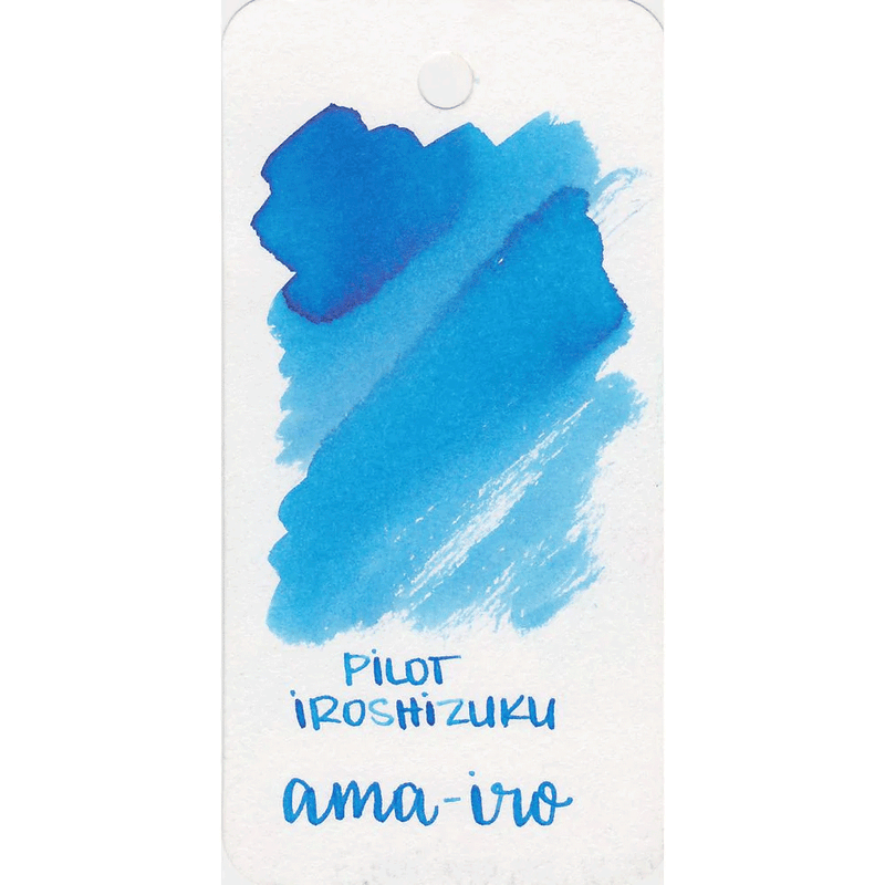 PILOT, Ink 3 Bottle - IROSHIZUKU B Sky Blue AMA-IRO + Forest Green SHIN-RYOKU + Moonlight TSUKI-YO (15mL).