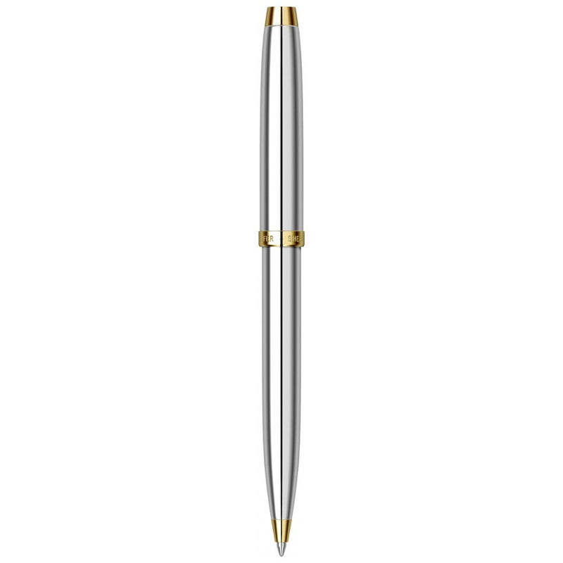 SHEAFFER, Ballpoint Pen - 100 CHROME WITH GOLD TONE 2