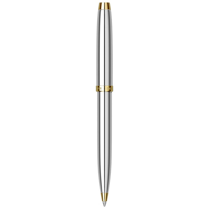 SHEAFFER, Ballpoint Pen - 100 CHROME WITH GOLD TONE 2