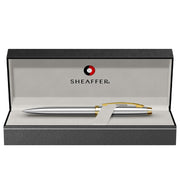 SHEAFFER, Ballpoint Pen - 100 CHROME WITH GOLD TONE 6