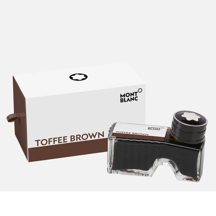 MONTBLANC, Ink Bottle - TOFFEE BROWN (60mL).