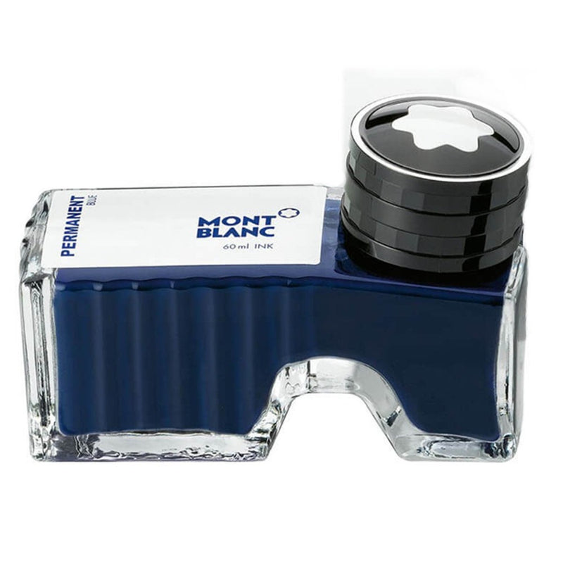 MONTBLANC, Ink Bottle - PERMANENT BLUE (60mL).