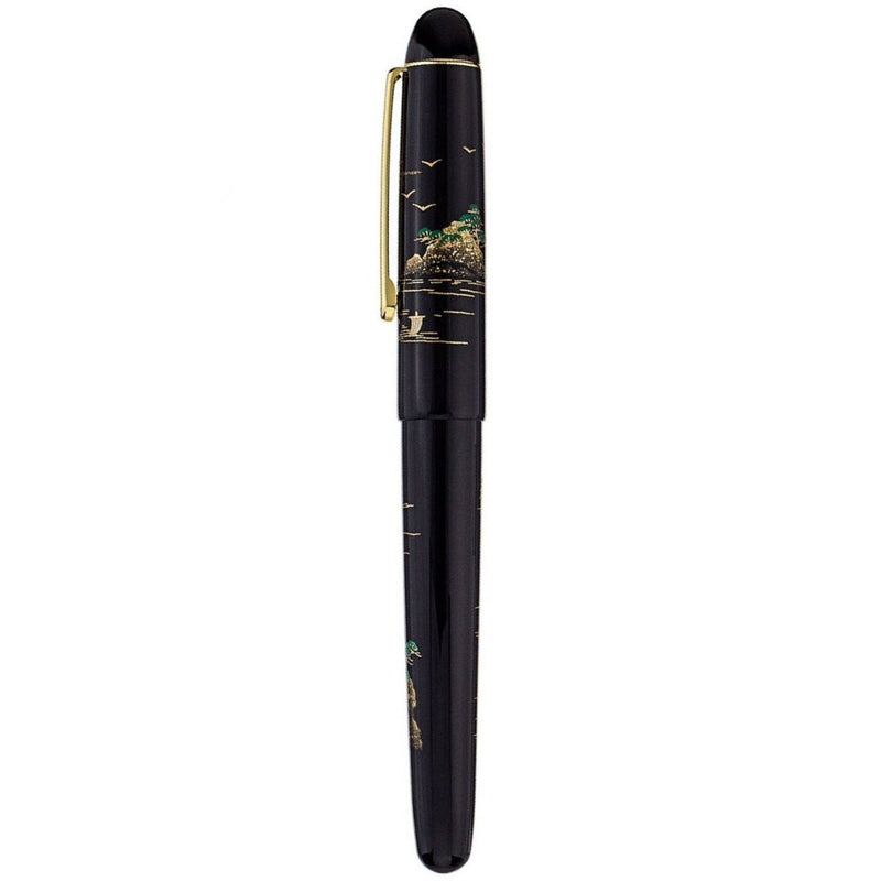 PLATINUM, Fountain Pen - #3776 CENTURY 'Kaga' Maki-e SANSUI 3