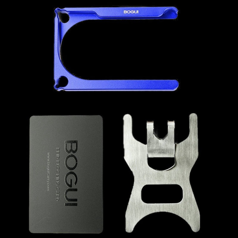 KEYSMART, Card Holder - BOGUI CLICK with RFID CARD BLUE 8