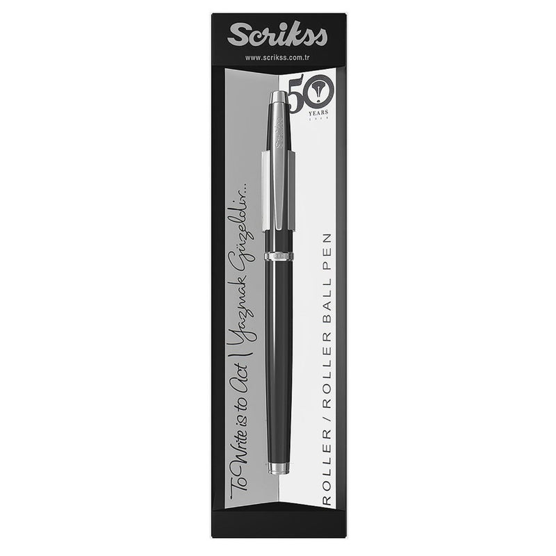 SCRIKSS, Rollerball Pen - METROPOLIS 800 BLACK CT.