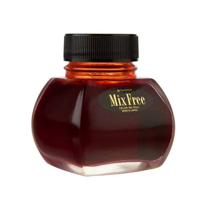 PLATINUM, Mixable Ink Bottle - FLAME RED 60ml