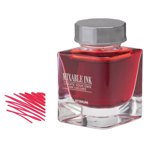 PLATINUM, Mixable Ink Bottle Mini - FLAME RED 20ml 1