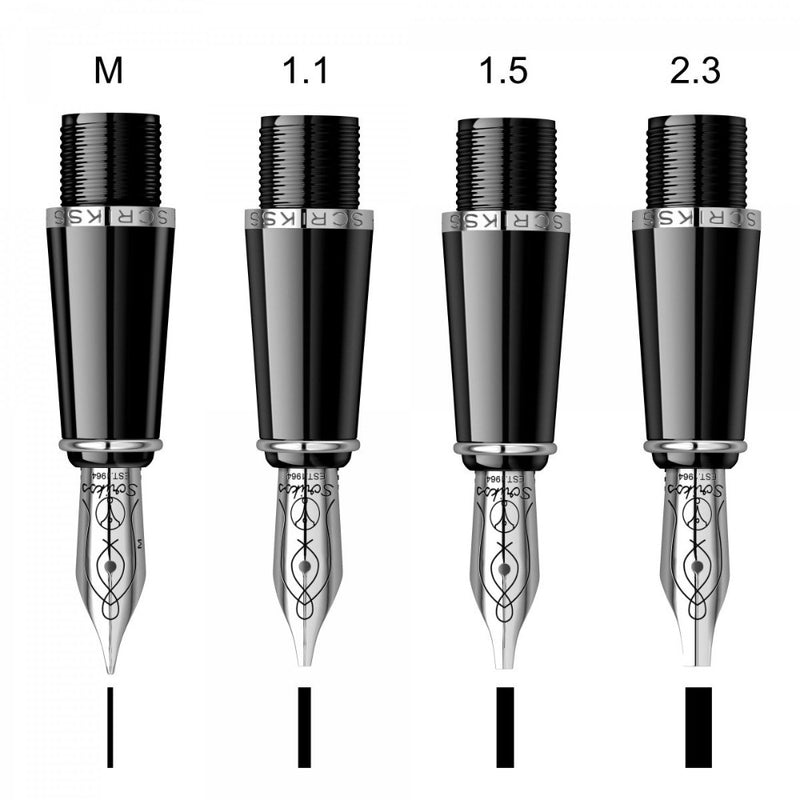 SCRIKSS, Calligraphy Set - NAVY BLUE CT 6
