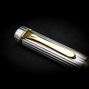 PLATINUM, Fountain Pen - PIN STRIPE STERLING SILVER 11