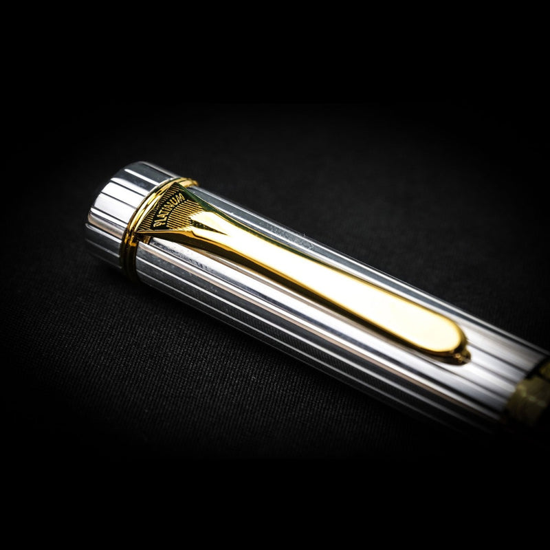 PLATINUM, Fountain Pen - PIN STRIPE STERLING SILVER 11