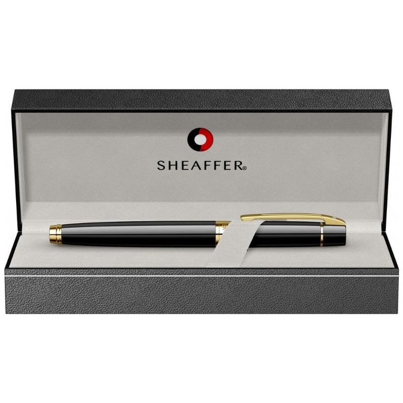 SHEAFFER, Rollerball Pen - 300 GLOSSY BLACK GT 10