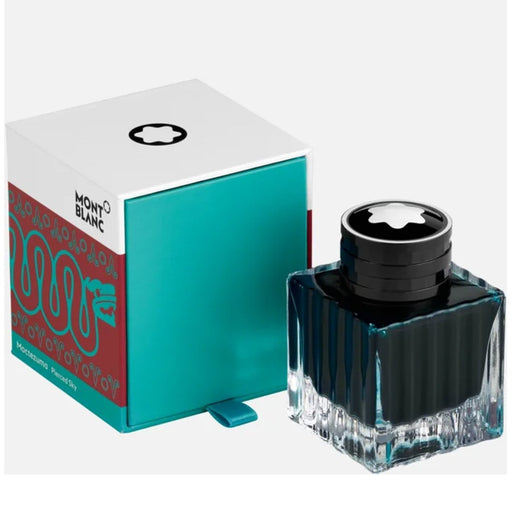 MONTBLANC, Ink Bottle - HOMAGE TO MOCTEZUMA I Patron of arts PIERCED SKY (50mL) 