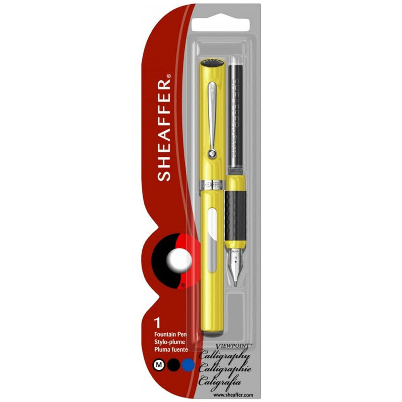 SHEAFFER, Calligraphy Pen - YELLOW 1.5mm 12