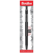SCRIKSS, Mechanical Pencil - GRAPH X MATT BLACK BT 12