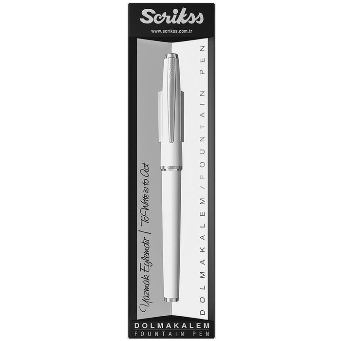 SCRIKSS, Fountain Pen - VINTAGE 33 WHITE 12