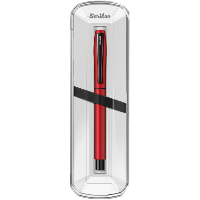 SCRIKSS, Roller Pen - CARNIVAL SATIN RED BT 12