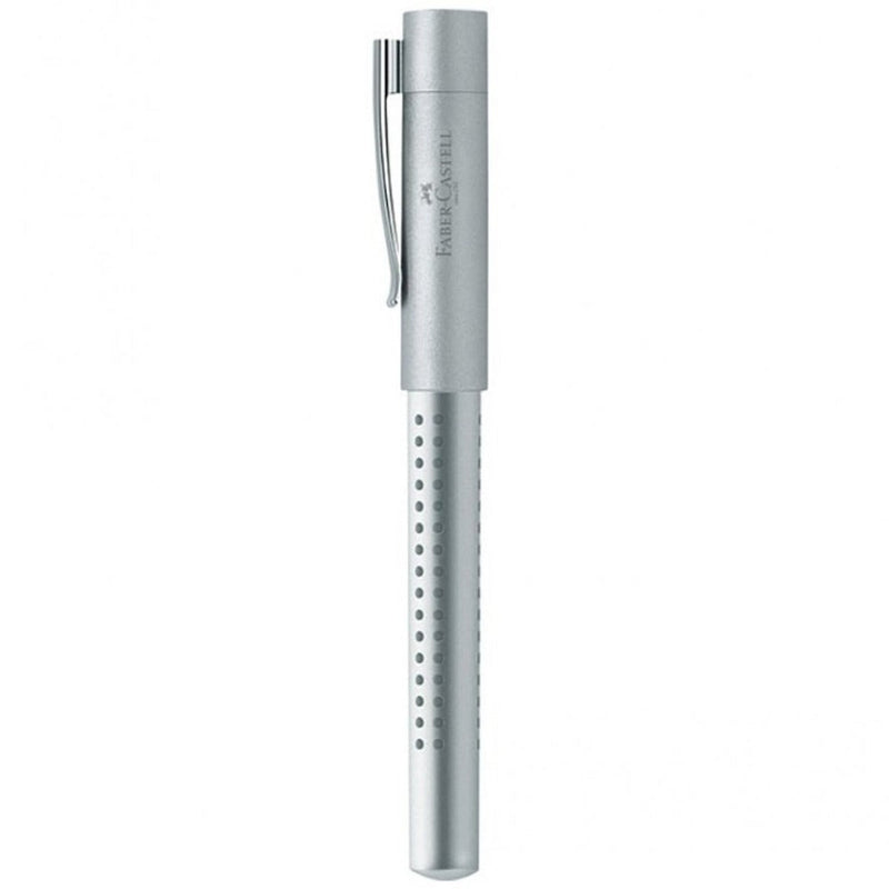 FABER CASTELL, Calligraphy Set Fountain Pen - GRIP 2011 SILVER.