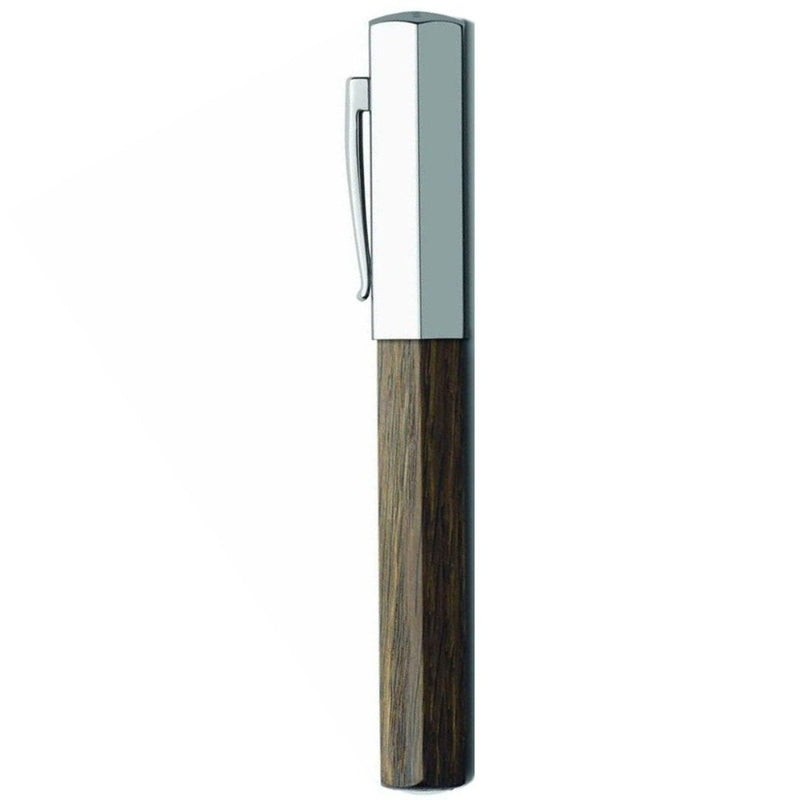 FABER CASTELL, Fountain Pen - ONDORO SMOKED OAK WOOD 1