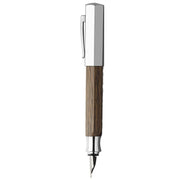 FABER CASTELL, Fountain Pen - ONDORO SMOKED OAK WOOD 3