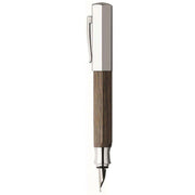 FABER CASTELL, Fountain Pen - ONDORO SMOKED OAK WOOD 