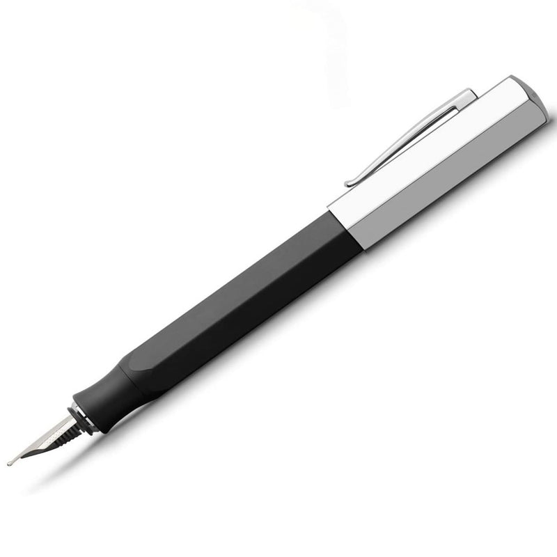 FABER CASTELL, Fountain Pen - ONDORO GRAPHITE BLACK.