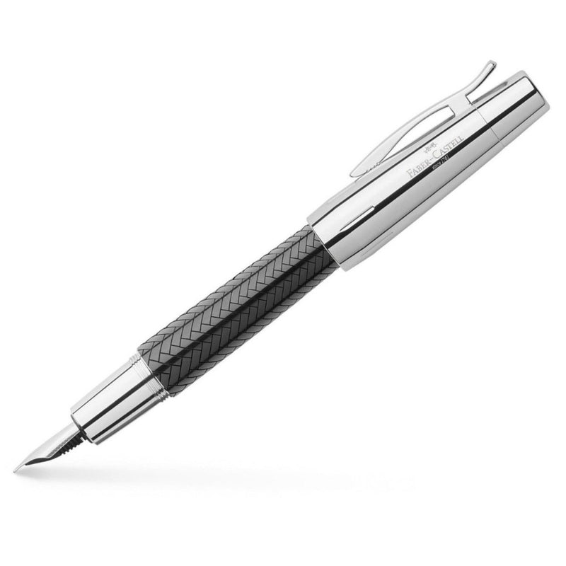 FABER CASTELL, Fountain Pen - EMOTION PARQUET BLACK 3