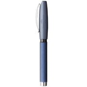 FABER CASTELL, Fountain Pen - ESSENTIO BASIC ALUMINIUM BLUE 
