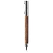 FABER CASTELL, Fountain Pen - AMBITION WALNUT WOOD 1