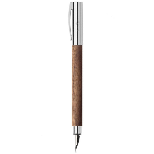 FABER CASTELL, Fountain Pen - AMBITION WALNUT WOOD 1