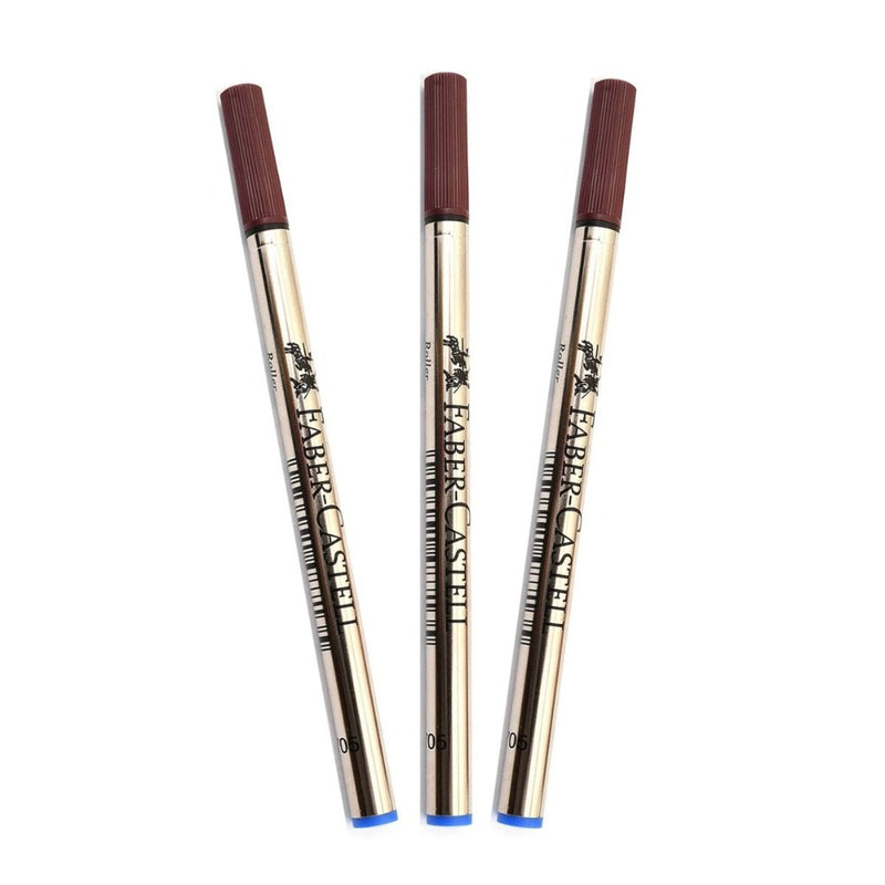 FABER CASTELL, Refills - ROLLERBALL PEN M 