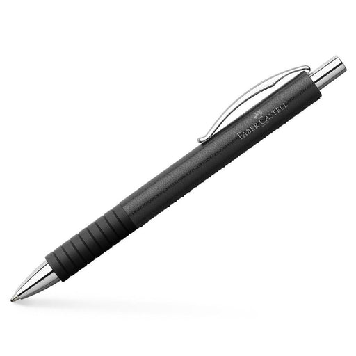 FABER CASTELL, Ballpoint Pen - BASIC BLACK LEATHER  1