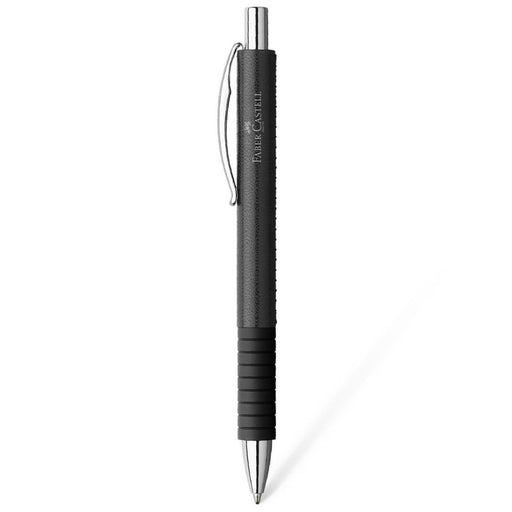 FABER CASTELL, Ballpoint Pen - BASIC BLACK LEATHER  