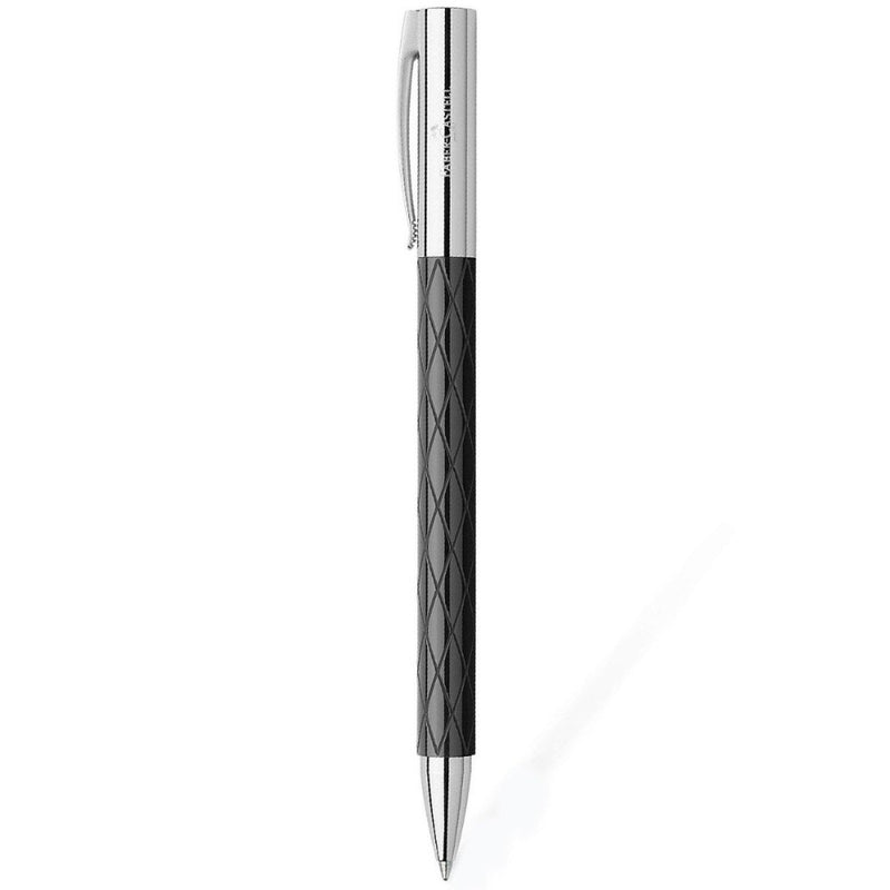 FABER CASTELL, Ballpoint Pen - AMBITION RHOMBUS BLACK 