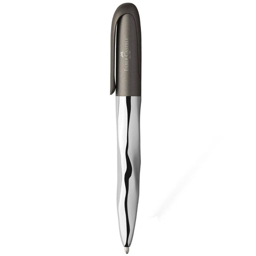 FABER CASTELL, Ballpoint Pen - N'ICE TWIST METALLIC GRAY 1