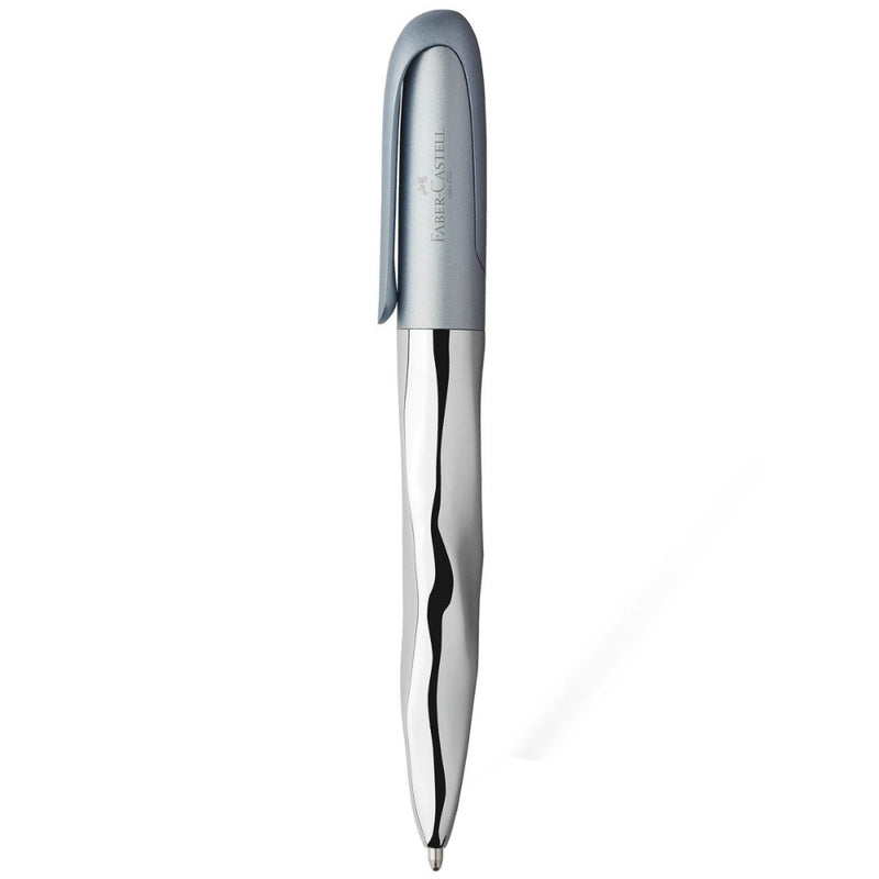 FABER CASTELL, Ballpoint Pen - N'ICE TWIST METALLIC LIGHT BLUE 1
