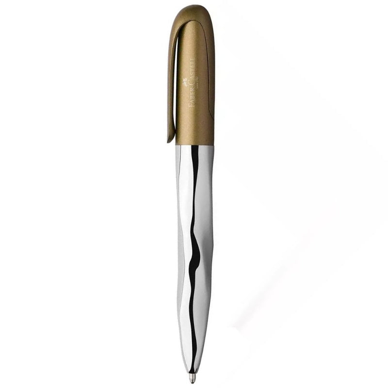 FABER CASTELL, Ballpoint Pen - N'ICE TWIST METALLIC OLIVE GREEN 1